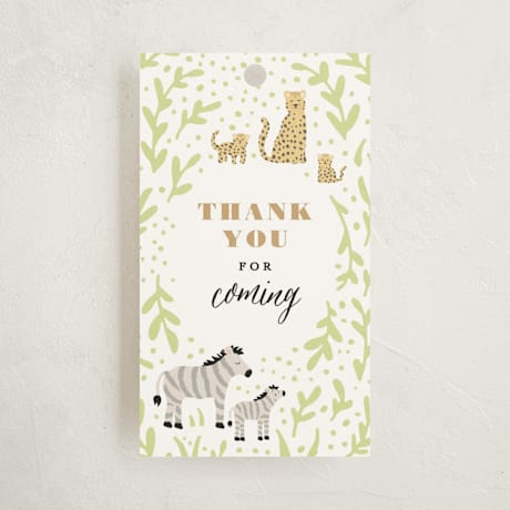 Baby Shower Favor Tags
