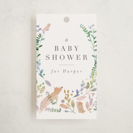 Baby Shower Favor Tags