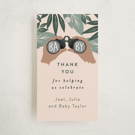 Baby Shower Favor Tags
