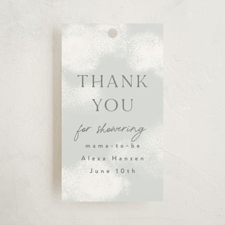 Baby Shower Favor Tags