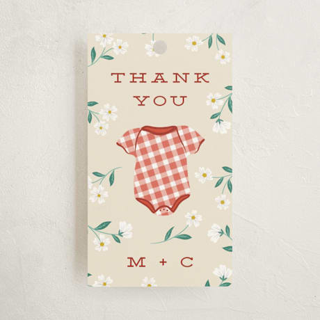 Baby Shower Favor Tags