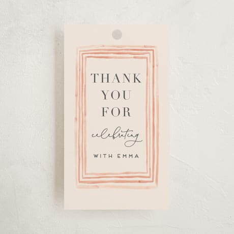 Baby Shower Favor Tags