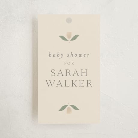 Baby Shower Favor Tags