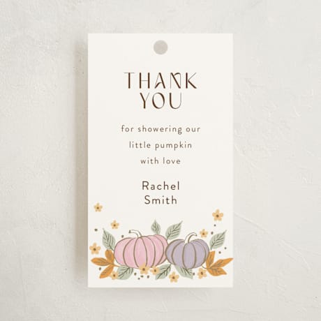 Baby Shower Favor Tags