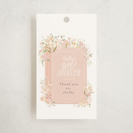 Baby Shower Favor Tags