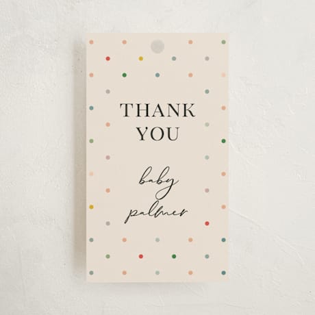 Baby Shower Favor Tags