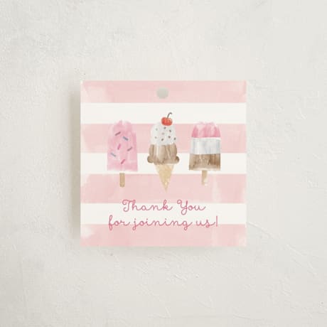 Children's Birthday Party Favor Tags