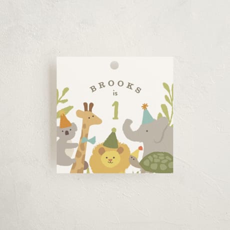 Children's Birthday Party Favor Tags