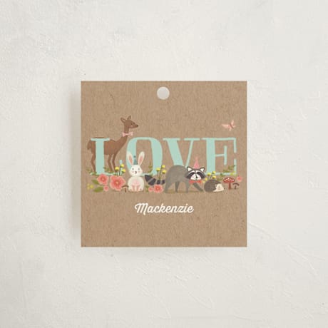 Children's Birthday Party Favor Tags