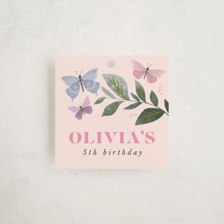 Children's Birthday Party Favor Tags