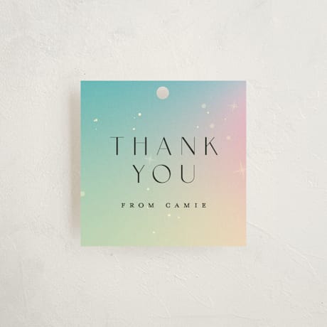 Children's Birthday Party Favor Tags