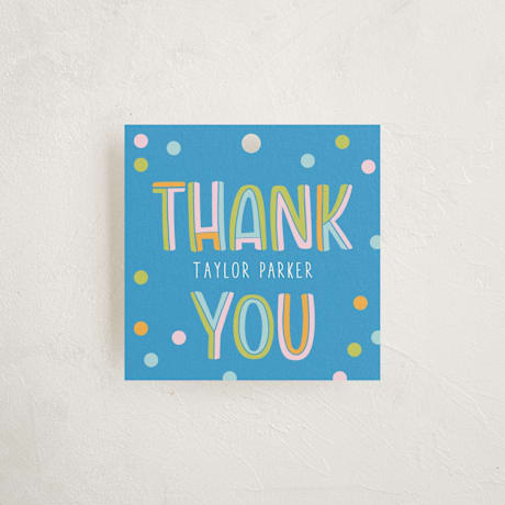 Children's Birthday Party Favor Tags