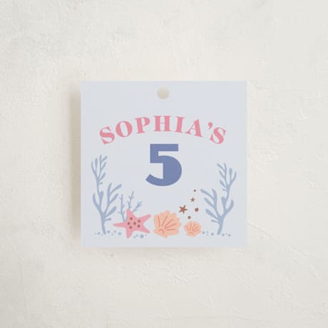 Children's Birthday Party Favor Tags