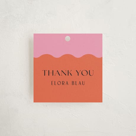 Children's Birthday Party Favor Tags