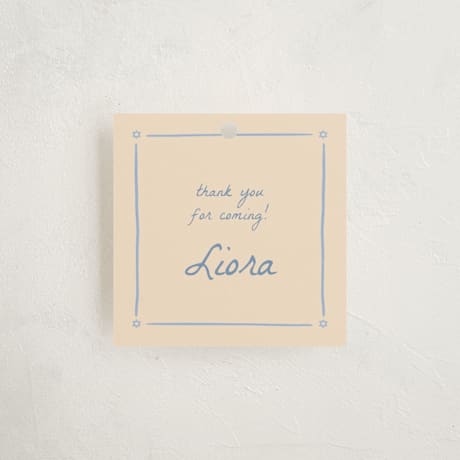 Children's Birthday Party Favor Tags