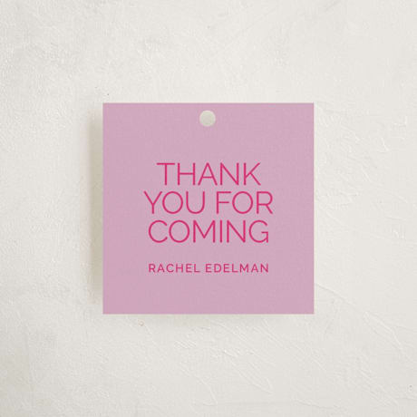 Children's Birthday Party Favor Tags