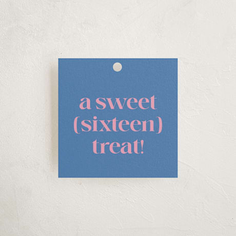 Children's Birthday Party Favor Tags