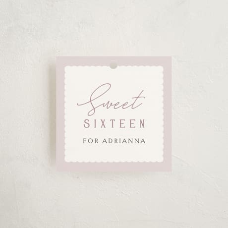 Children's Birthday Party Favor Tags