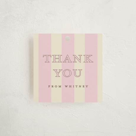 Children's Birthday Party Favor Tags