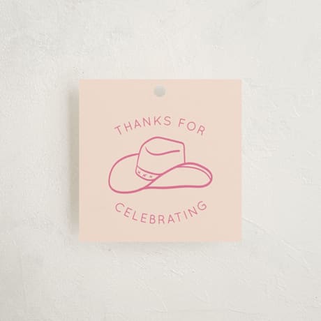 Children's Birthday Party Favor Tags