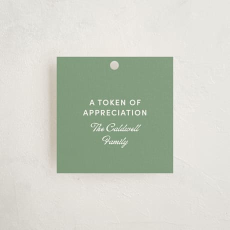 Debutante Party Favor Tags