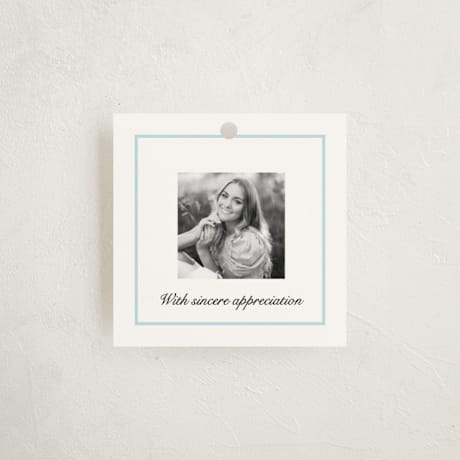 Debutante Party Favor Tags