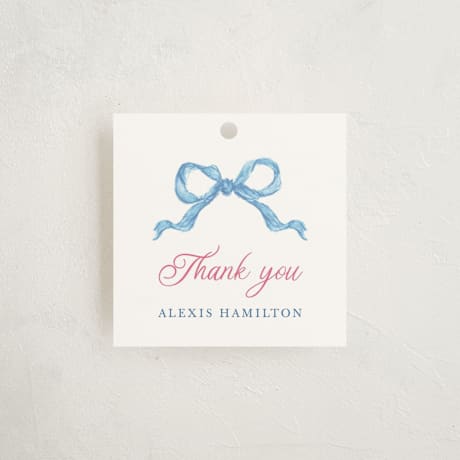 Baby Shower Favor Tags