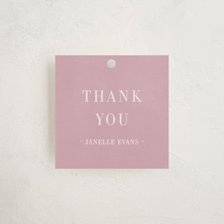 Baby Shower Favor Tags