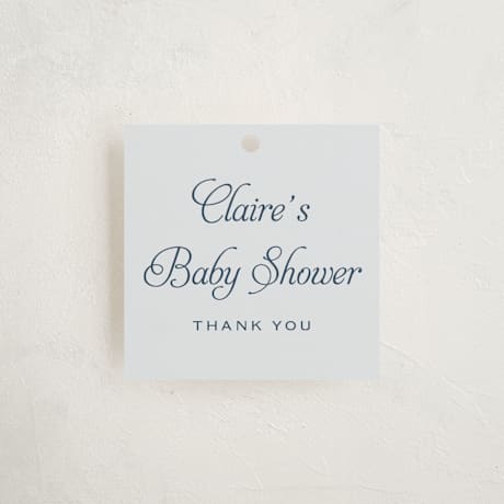 Baby Shower Favor Tags