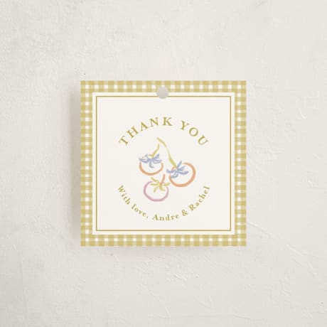 Baby Shower Favor Tags