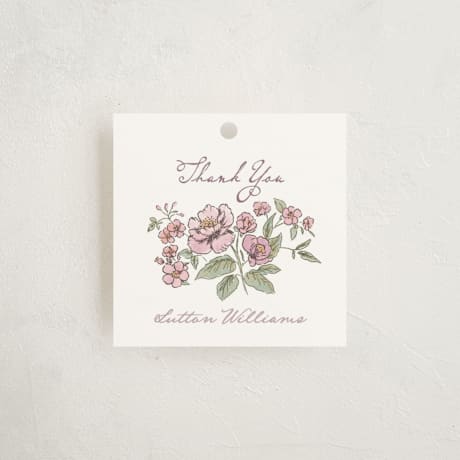 Baby Shower Favor Tags