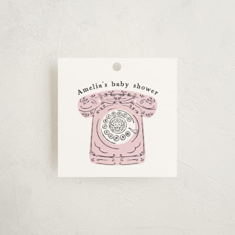 Baby Shower Favor Tags
