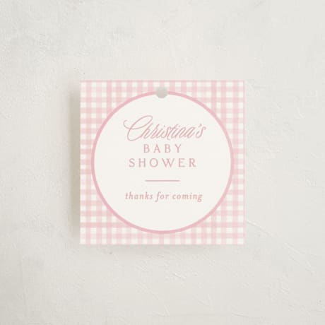 Baby Shower Favor Tags