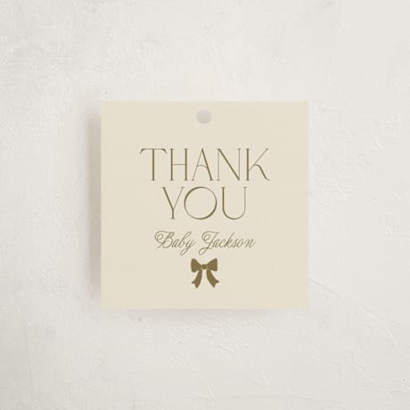 Baby Shower Favor Tags