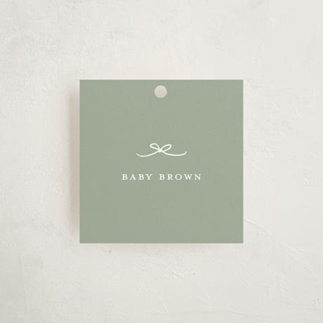 Baby Shower Favor Tags