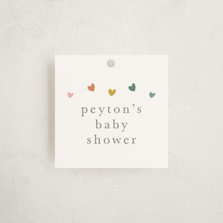 Baby Shower Favor Tags