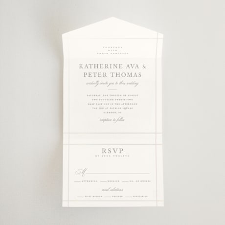 All-In-One Gloss-Press Invitations