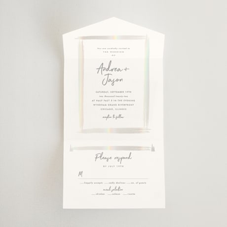 All-In-One Gloss-Press Invitations