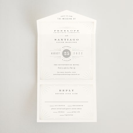 All-In-One Gloss-Press Invitations