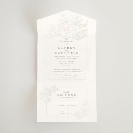 All-In-One Gloss-Press Invitations