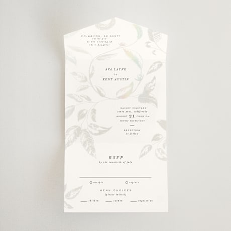 All-In-One Gloss-Press Invitations