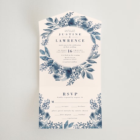 All-in-One Wedding Invitations