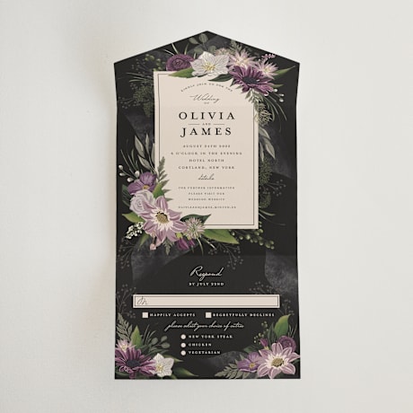 All-in-One Wedding Invitations