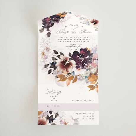 All-in-One Wedding Invitations