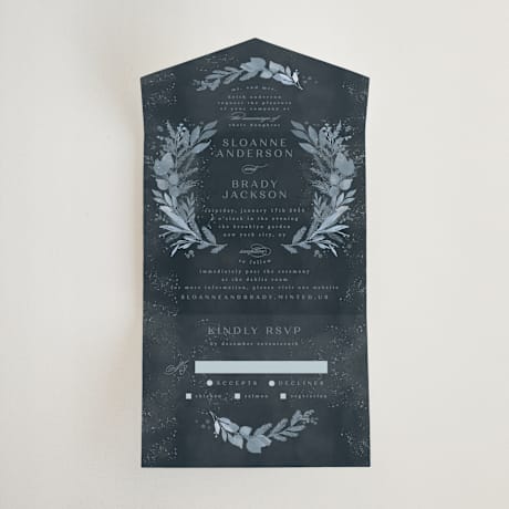All-in-One Wedding Invitations