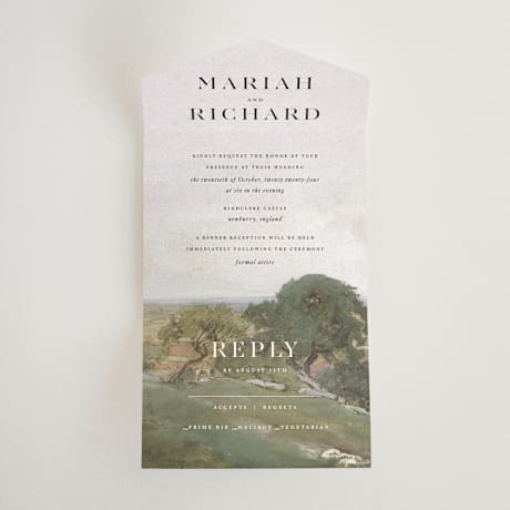 All-in-One Wedding Invitations