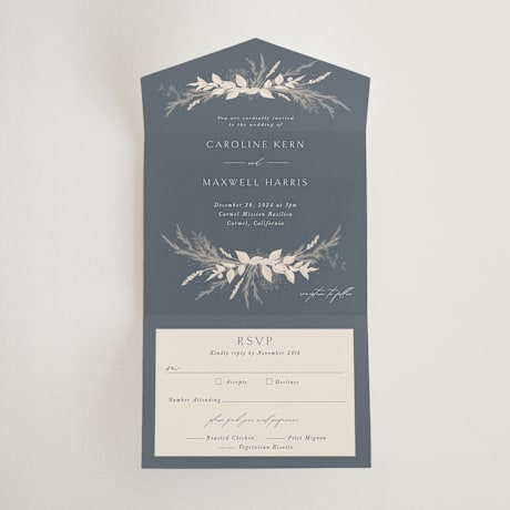 All-in-One Wedding Invitations