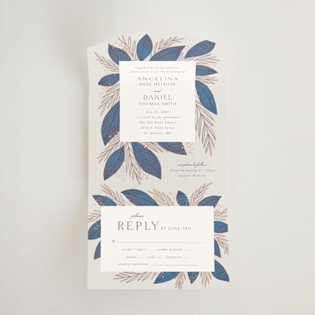 All-in-One Wedding Invitations