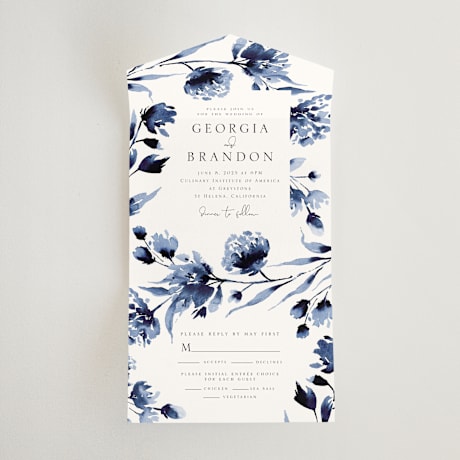 All-in-One Wedding Invitations