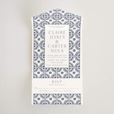 All-in-One Wedding Invitations